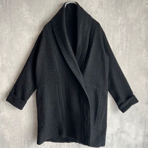 HaaT ISSEY MIYAKE イッセイミヤケ ウールロングジャケット 2