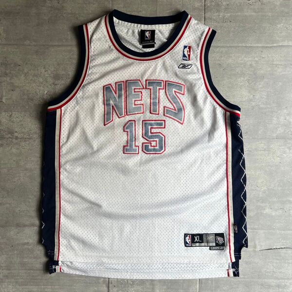 NETS ネッツ NBA Reebok ビンスカーター ゲームシャツ XLサイズ