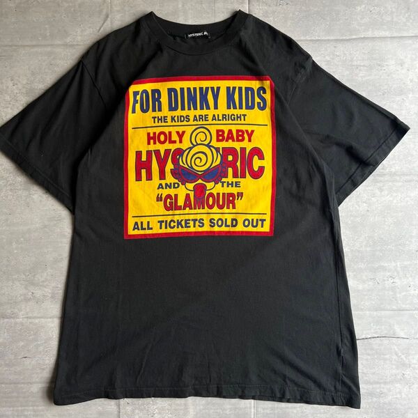 HYSTERIC MINI ヒステリックミニ ヒスベイビー 半袖Tシャツ 大き目