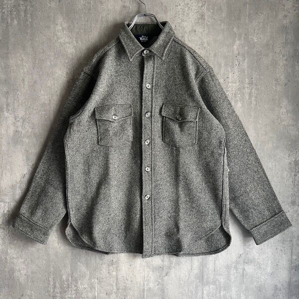 80s WOOLRICH ウールリッチ ウールワークジャケット USA製 L