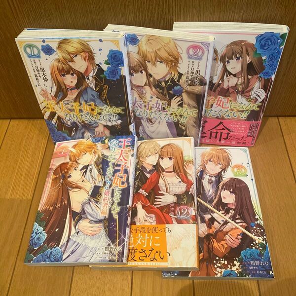 王太子妃になんてなりたくない!! 全3巻 婚約者編 1-3巻 セット