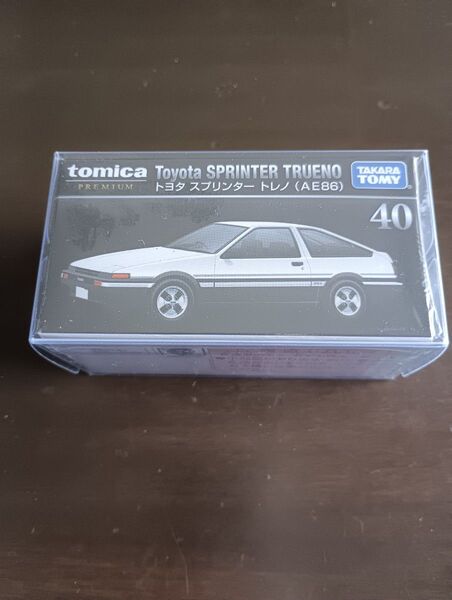 トミカプレミアム No40 トヨタ スプリンター トレノ ( AE86)