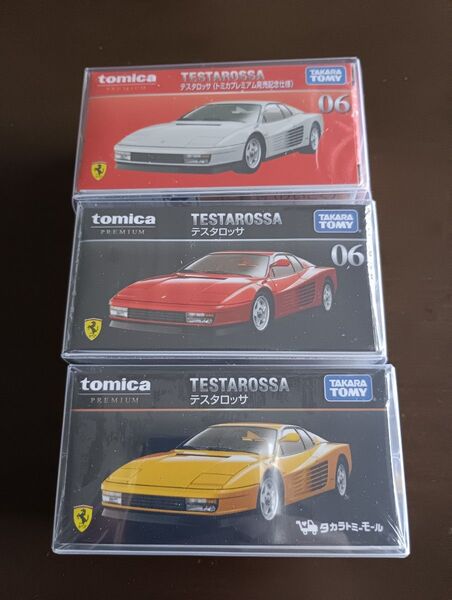 トミカプレミアム テスタロッサ 3台セット