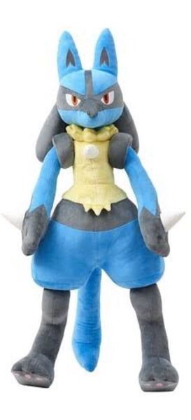 ポケモン 等身大ルカリオ ぬいぐるみ