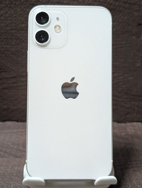 極美品 SIMフリー iPhone 12 mini 128GB ホワイト 残債無し ネットワーク制限○ バッテリー新品100%