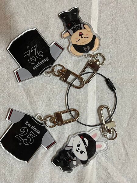 Skzoo popup ワークショップ キーホルダー リノ スンミン 離婚危機