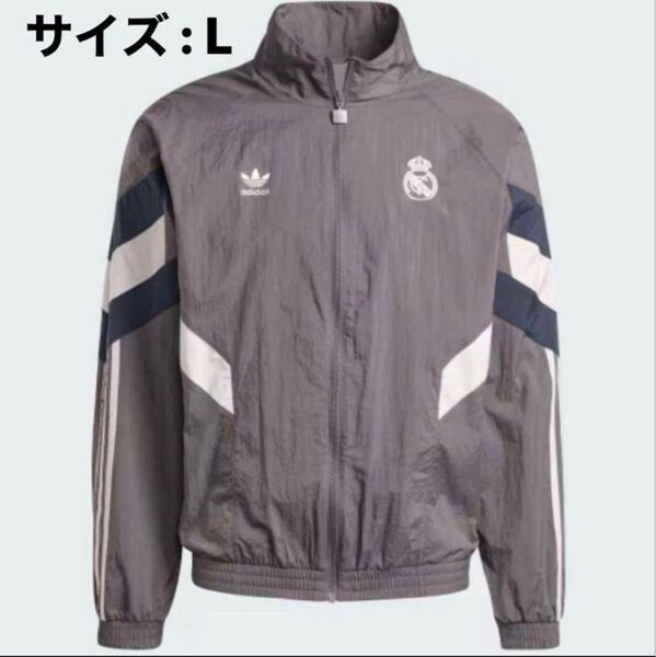 adidas レアル・マドリード ウィンドブレーカー Lサイズ