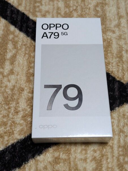 新品未使用 一括購入残積無 oppo A79 5G 6.7インチ 4GB/128GB グローグリーン SIMフリー