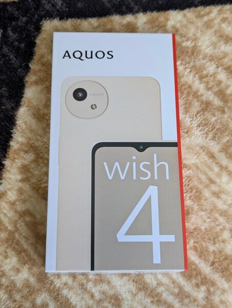 新品未使用 一括購入残積無し シャープ AQUOS wish4 本体 ホワイト メモリー4GB ストレージ64GB sharp
