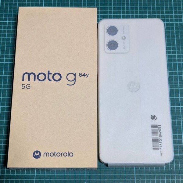新品一括購入 MOTOROLA moto g64y 5G バニラクリーム simフリー