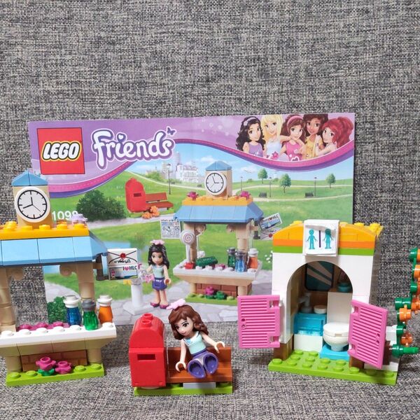 レゴ フレンズ LEGO Friends ハートレイクシティ エマのミニショップ 41098 トイレ セット