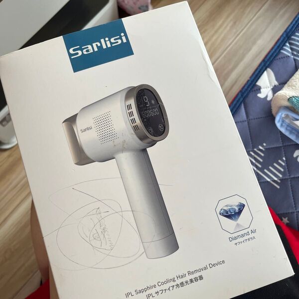 Sarlisi IPLサファイア冷感脱毛器3200円までなら値引きありです。