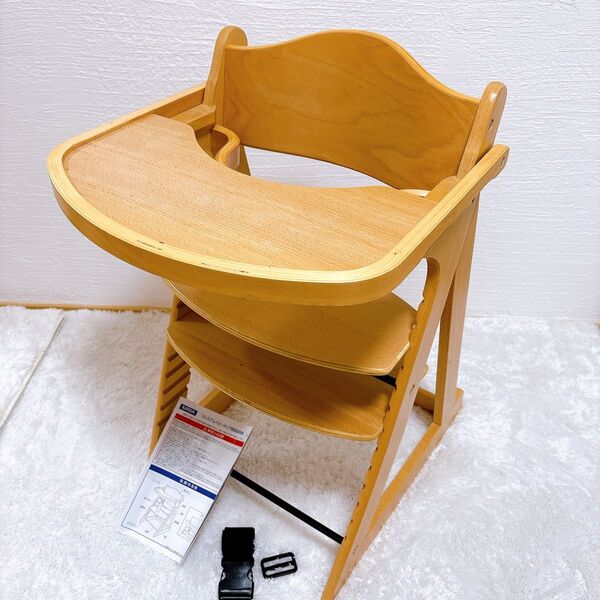 KATOJI カトージ プレミアムベビーチェア 22947 ハイチェア 木製ベビーチェア