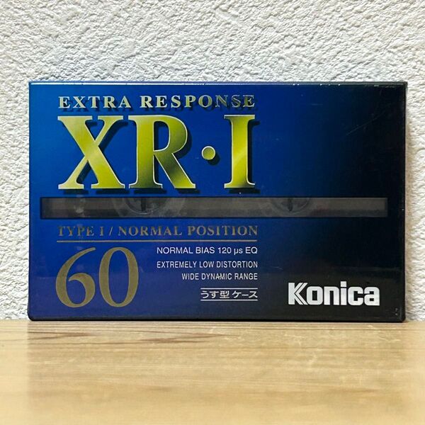 ■Konica コニカ オーディオカセットテープ XRI 60分 XRI60 1個 未開封 未使用 1本 ノーマルポジション