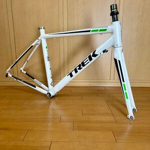 TREK 1.5 ロードバイクフレーム ホワイト/グリーン
