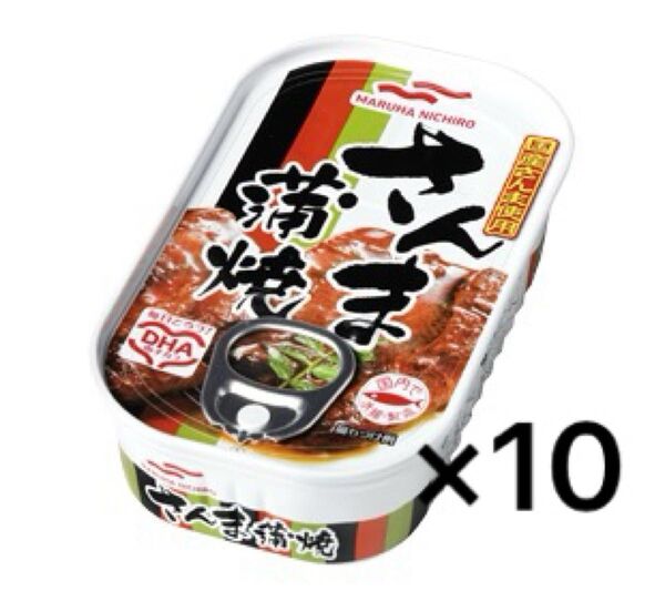 マルハニチロ さんま 蒲焼 100g×10個セット