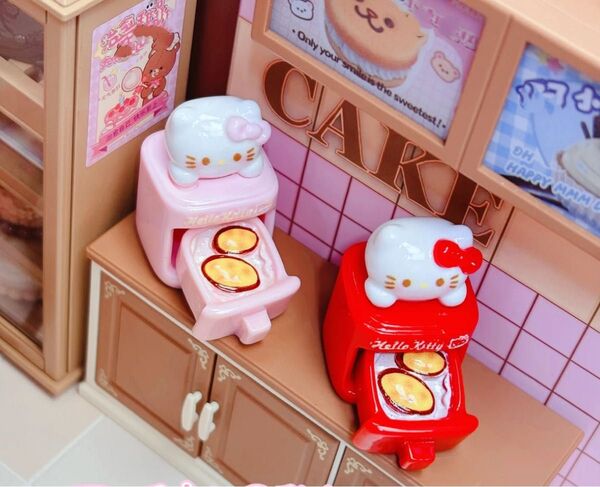 早い者勝ち 限定セール 超高品質 超可愛い デコパーツ ハローキティ 2種→各1個 サンリオ NEW電気フライヤー