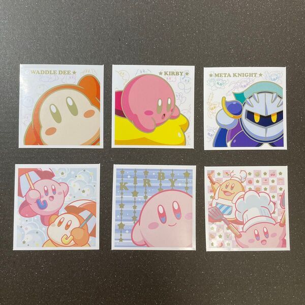 星のカービィ シール 6枚セット