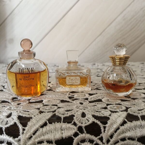 Christian Dior クリスチャンディオール ミニボトル EDT オードトワレ 香水 3点セット