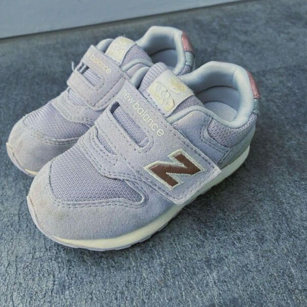 ニューバランス スニーカー13cm パープル 紫IZ996JH3 ベビーシューズ New Balance
