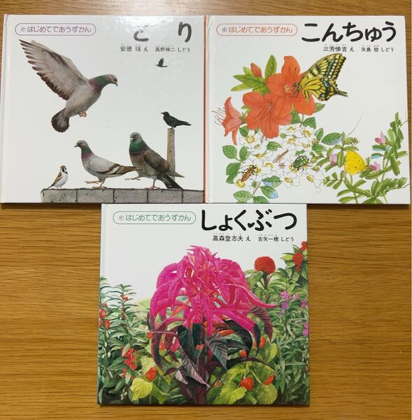 はじめてであうずかん とり こんちゅう しょくぶつ 絵本 福音館書店