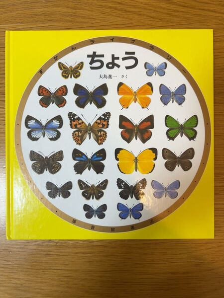 ずかんライブラリー ちょう 絵本 大島進一 福音館書店