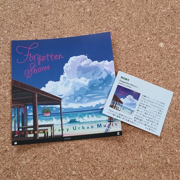 【最終価格】角松敏生 Forgotten Shores 特典ステッカー