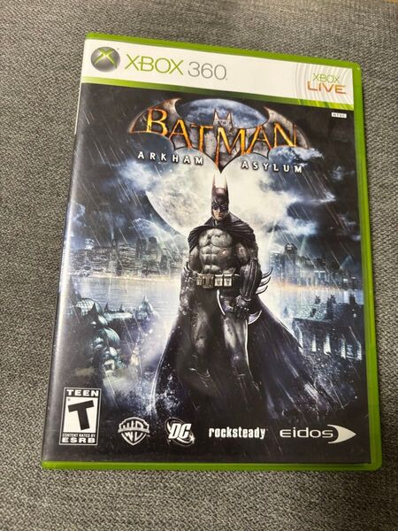 xbox360 海外版 起動確認済 BATMAN ARKHAM ASYLUM