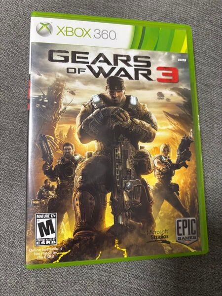 xbox360 海外版 起動確認済 Gears of War 3 Xbox 360