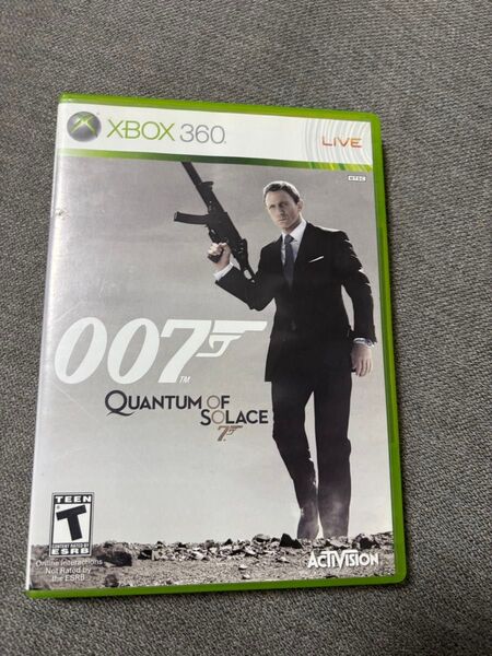 xbox360 海外版 起動確認済 007 QUANTUM OF SOLACE