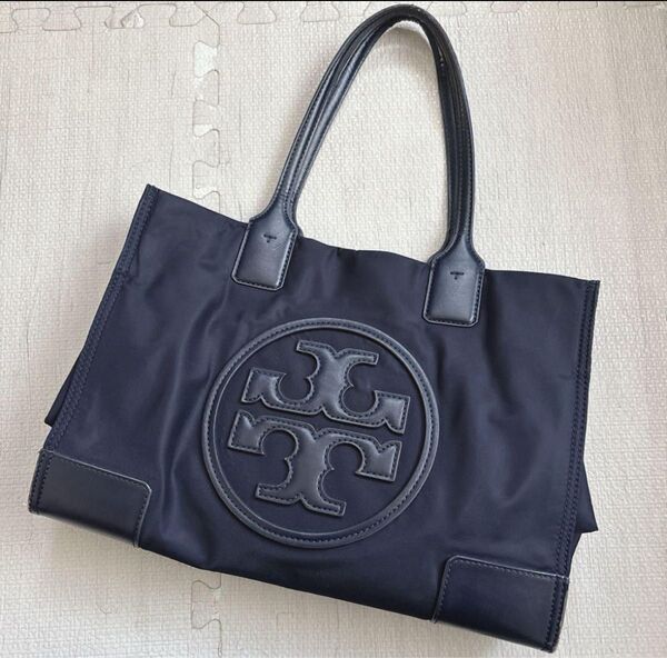 中古品 TORY BURCH トリーバーチ バック A4 肩かけ エラ トートバッグ ショルダーバッグ