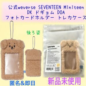 1点限定★新品未使用★SEVENTEEN セブチ MINITEEN ミニティーン ドギョム DOA ドア フォトカードホルダー