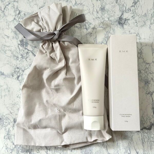 【新品未使用】RMK クリアミネラル フェイスウォッシュCLEAR MINERAL FACE WASH 120g