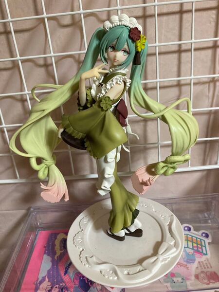 初音ミク Exc∞d Creative Figure SweetSweets 抹茶パフェ プライズ フィギュア 美少女 箱無し