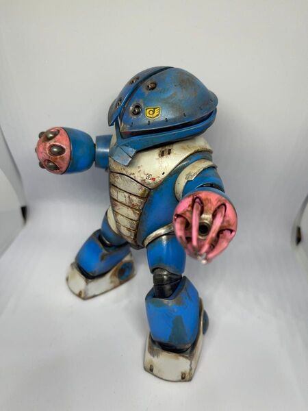 アッガイ hg 汚し塗装 ウェザリング チョロハゲ塗装