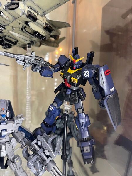 HG ガンダムMarkII ティターンズカラー 全塗装 完成品