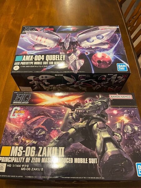 【2個セット】ガンプラ HG 1/144 キュベレイ ザクⅡ