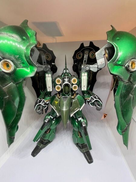 HG クシャトリア 全塗装完成品 キャンディ塗装