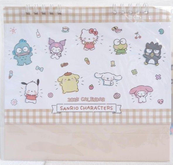 サンリオキャラクターズ 2025年 卓上カレンダー 未使用 SANRIO