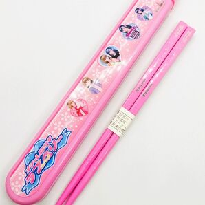 オシャレ魔女ラブandベリー 箸箱セット 箸箱&お箸 開封済未使用 ピンク お箸セット ランチ お弁当