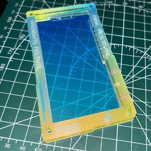 アークナイツ 通行認証 ケース 黄+青 ホログラム