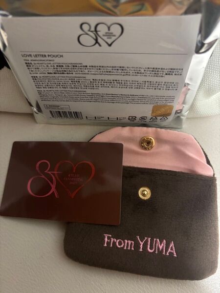 &TEAM ペンミ ラブレターポーチ YUMA