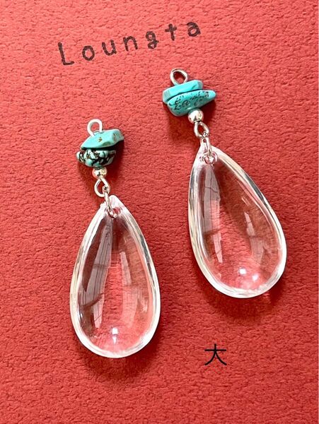 936ハンドメイドピアス 樹脂ピアス 金属フック 高品質樹脂ピアス 個性派ピアス イヤリング ノンホールイヤリング