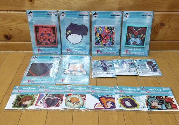 一番くじ 機動戦士Gundam GQuuuuuuXジークアクス vol.2 E賞3種類 F賞6種類 G賞全6種類セット