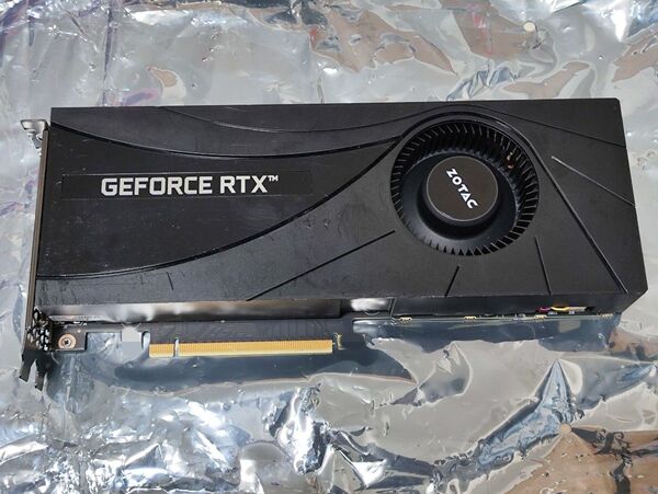 ZOTAC GeForce RTX 3070 8GB ブロワー 外排気