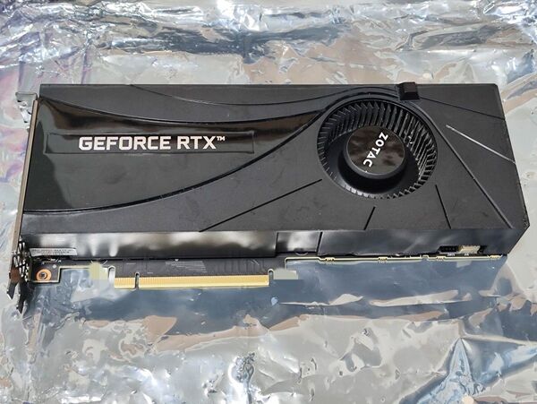 ZOTAC GeForce RTX 3070 8GB ブロワー 外排気 2