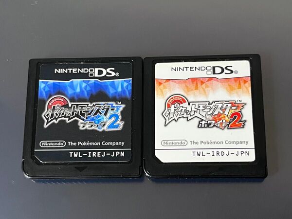 【DS】ポケットモンスター ブラック2 ホワイト2 ソフトのみ 2本セット