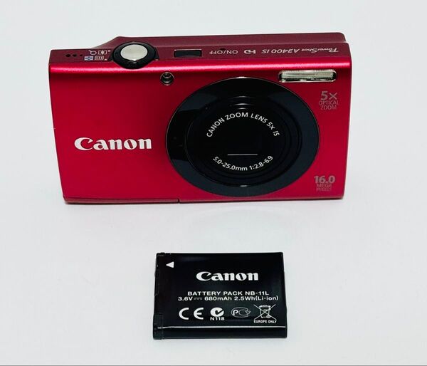 Canon キヤノン PowerShot A3400 IS コンパクトデジタルカメラ