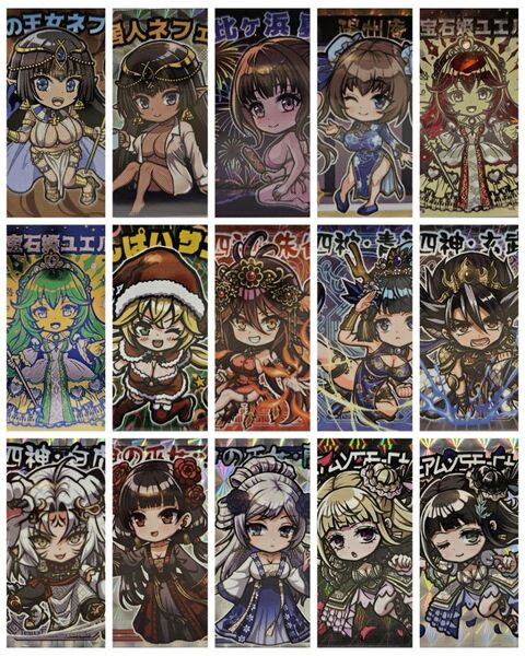 陽州庵 異郷の王女ネフェル ~ デペイズちゃん フルコンプセット 自作シール