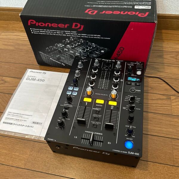 《極美品》Pioneer DJ DJM-450 (2021年製)